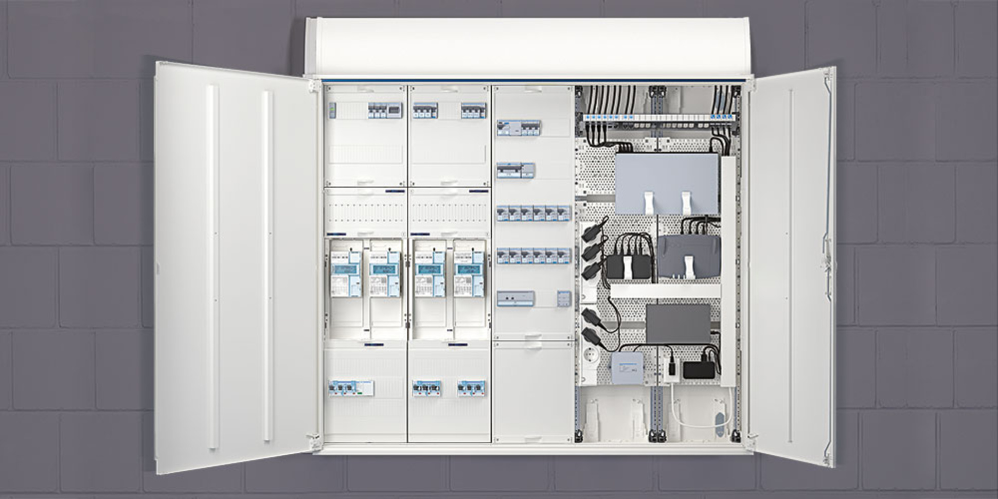 Technikzentrale bei ESH Elektro Service Henninger GmbH in Salzatal OT Pfützthal